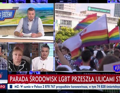 Miniatura: Komentatorzy TVP Info ostro o LGBT. Rachoń...