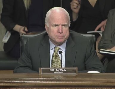 Miniatura: John McCain do demonstrantów: Wynoście się...