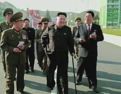Miniatura: Kim Dzong Un pokazał się w tv. "Inaczej...