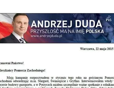 Miniatura: Duda dziękuje mieszkańcom województw....