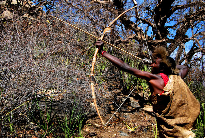 Populacja Hadza w Tanzanii