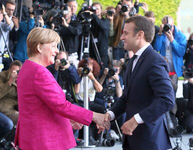 Miniatura: Macron i Merkel chcą „mapy drogowej” dla...