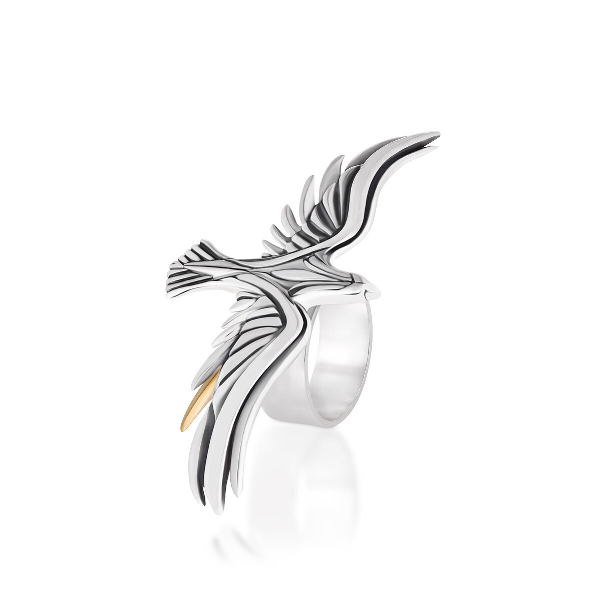 W.KRUK Freedom, pierścionek, srebro z elementem pozłacanym, cena 449 zł Polacy chcą luksusu