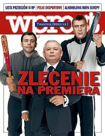 Okładka tygodnika Wprost nr 36/2007 (1289)