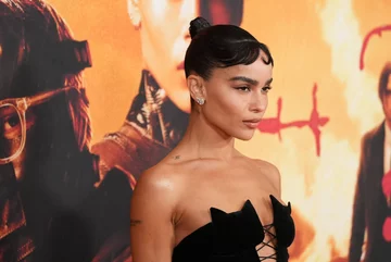 Zoe Kravitz na premierze filmu „The Batman” 