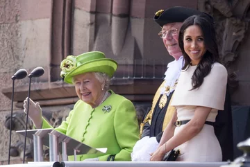 Wyprawa księżnej Meghan i królowej Elżbiety II 