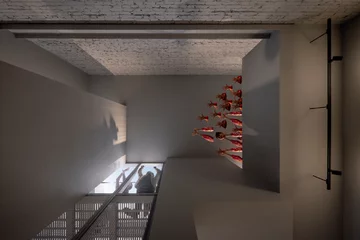 Teatralny dom pary aktorów, projekt Jean Verville v2com, 1010-13