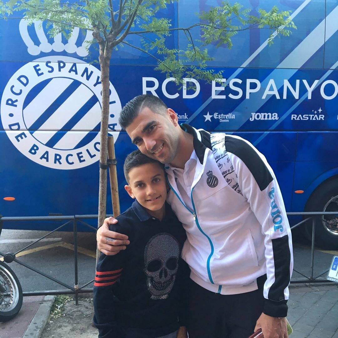 Jose Antonio Reyes z synem 