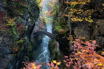 Gorge De L'areuse, Szwajcaria