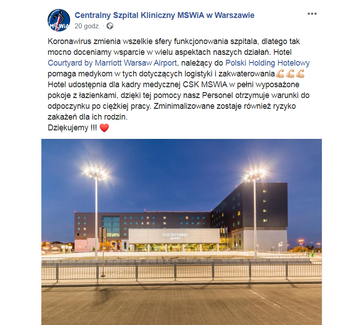 Centralny Szpital Kliniczny MSWiA w&nbsp;Warszawie
