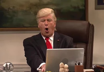 Alec Baldwin jako Donald Trump 