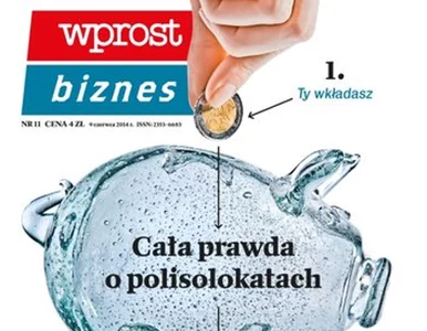 Miniatura: WPROST BIZNES: wojna z polisolokatami