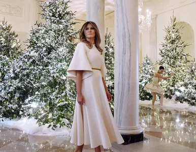 Miniatura: Co za przepych! Melania Trump udekorowała...