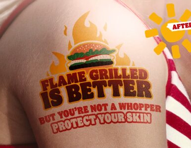 Niecodzienna kampania Burger Kinga. Zwraca uwagę na ważny wakacyjny problem