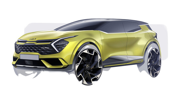 Miniatura: Nowa Kia Sportage na szkicach