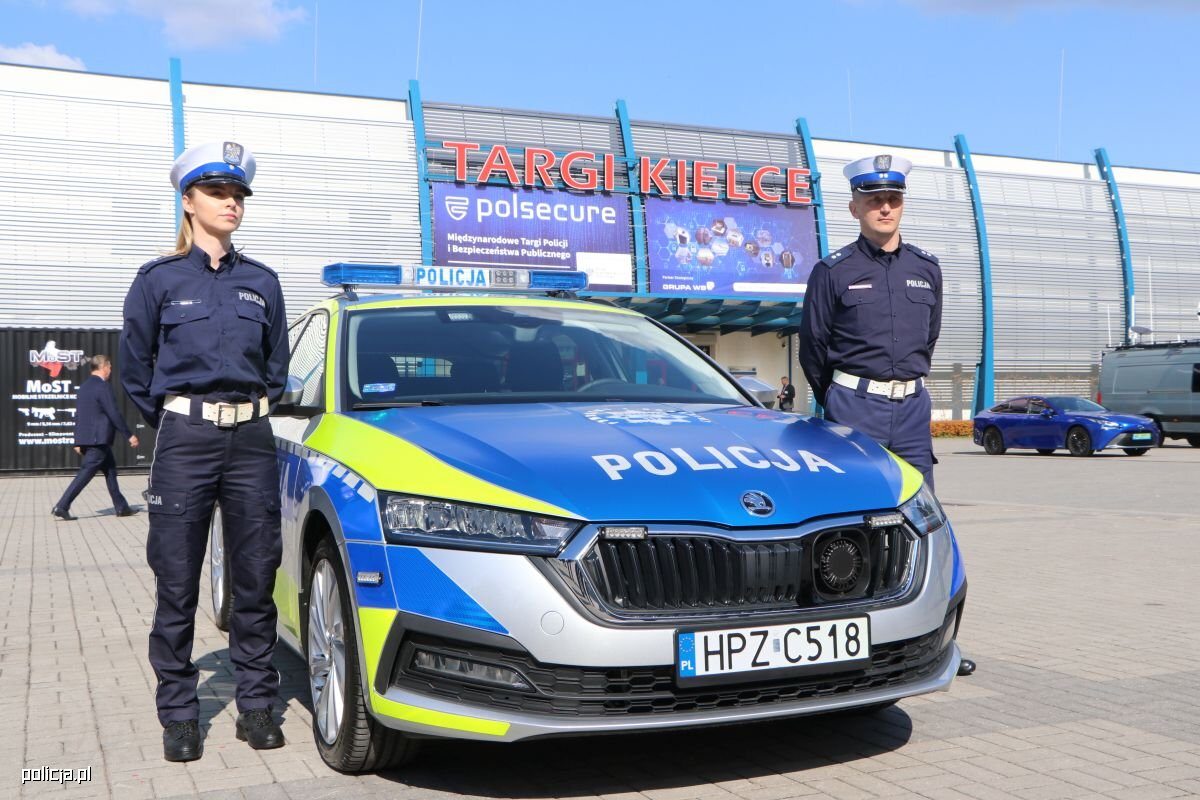 Nowe wzory malowanie polskiej policji 