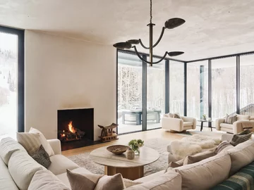 Dom w górach, projekt Sparano + Mooney Architecture 