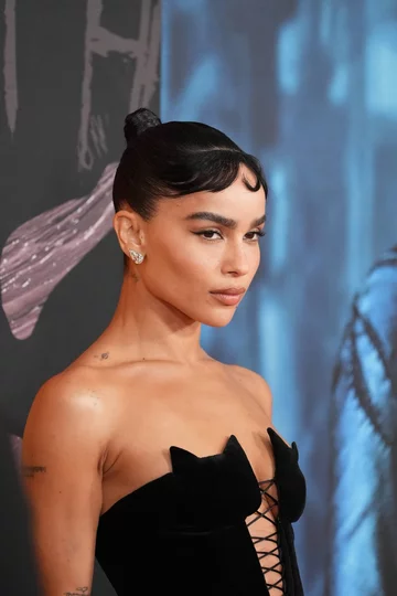 Zoe Kravitz na premierze filmu „The Batman” 