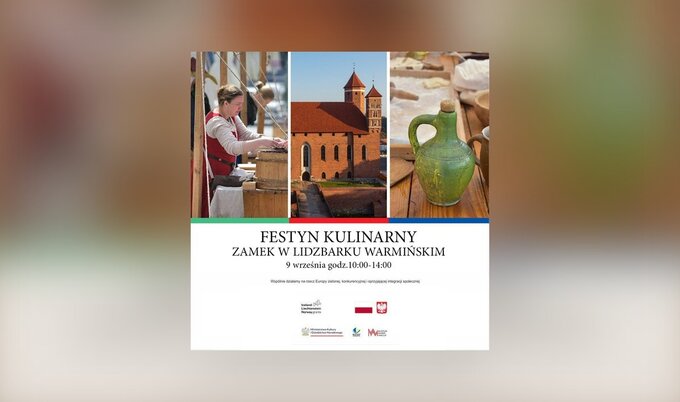 Festyn kulinarny „Zamkowe smaki” – plakat