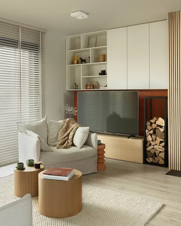 Jasne wnętrze, proj. FABRYK ART 