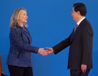Miniatura: Clinton przypomina Chińczykom o prawach...