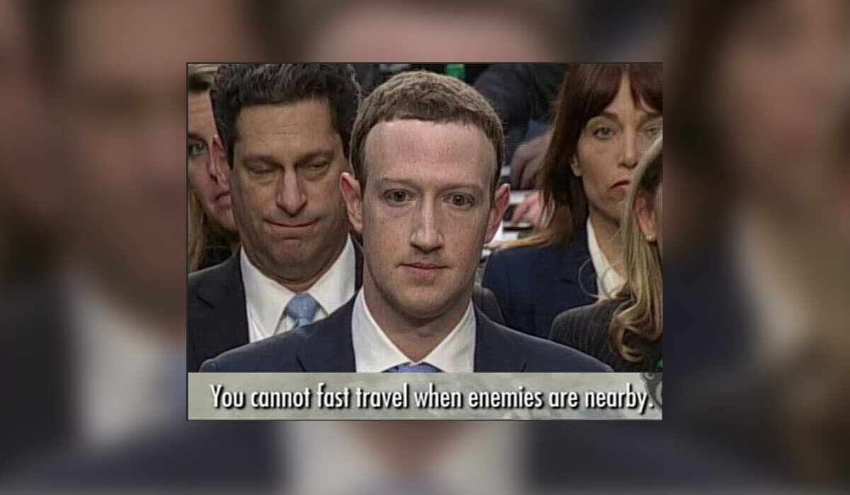 Przesłuchanie Marka Zuckerberga jako gra? 