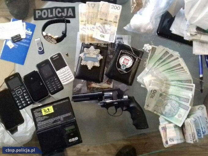 Materiały zabezpieczone przez policję