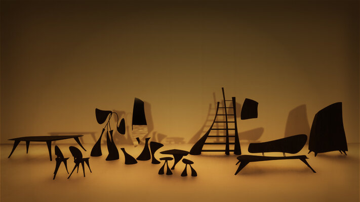 Miniatura: Meble z kolekcji inspirowanej japońską...