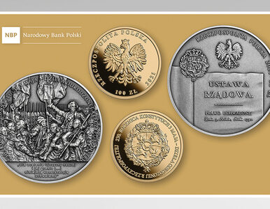 Miniatura: Nowe kolekcjonerskie monety NBP. 50 i 100...
