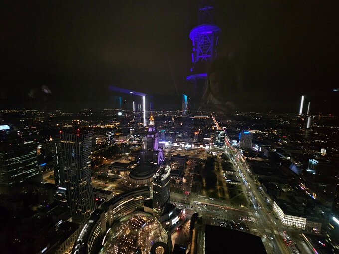 Na tarasie widokowym Highline Warsaw