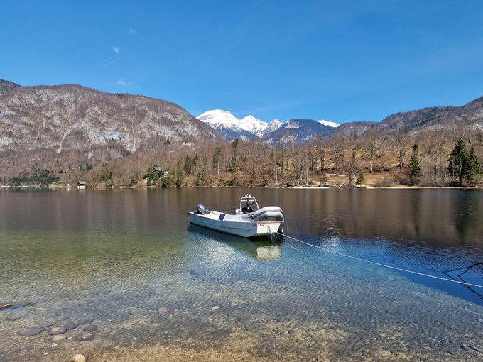 Jezioro Bohnij w Słowenii