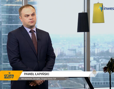 Miniatura: Grupa Azoty SA, Paweł Łapiński -...