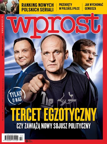 Okładka tygodnika Wprost nr 2/2019 (1868)