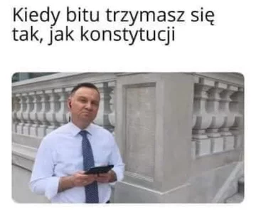 Mem po występie Andrzeja Dudy w hot 16 