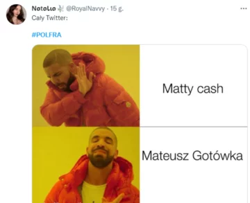 Mem po meczu Polski z Francją 