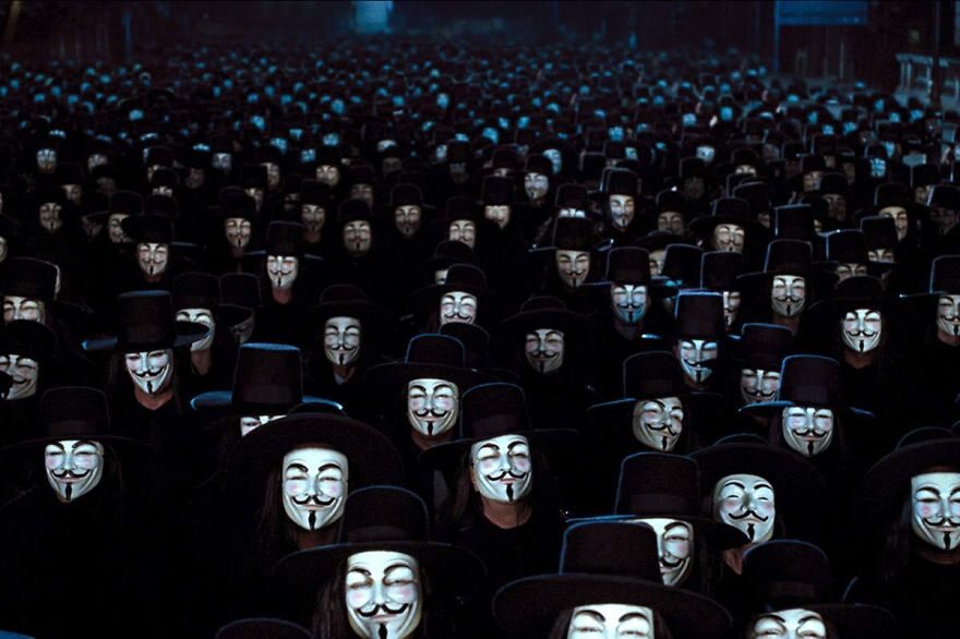 V jak Vendetta (fot. boredpanda.com)
