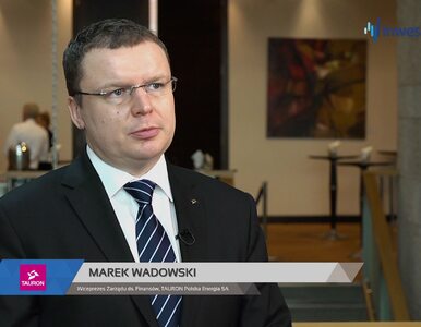 Miniatura: TAURON Polska Energia SA, Marek Wadowski -...