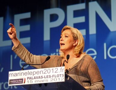 Marine Le Pen wypowiedziała wojnę islamistom