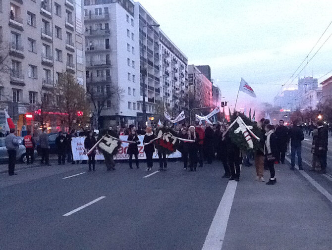 Marsz Niepodległości 2012 (fot. Amelia Panuszko)