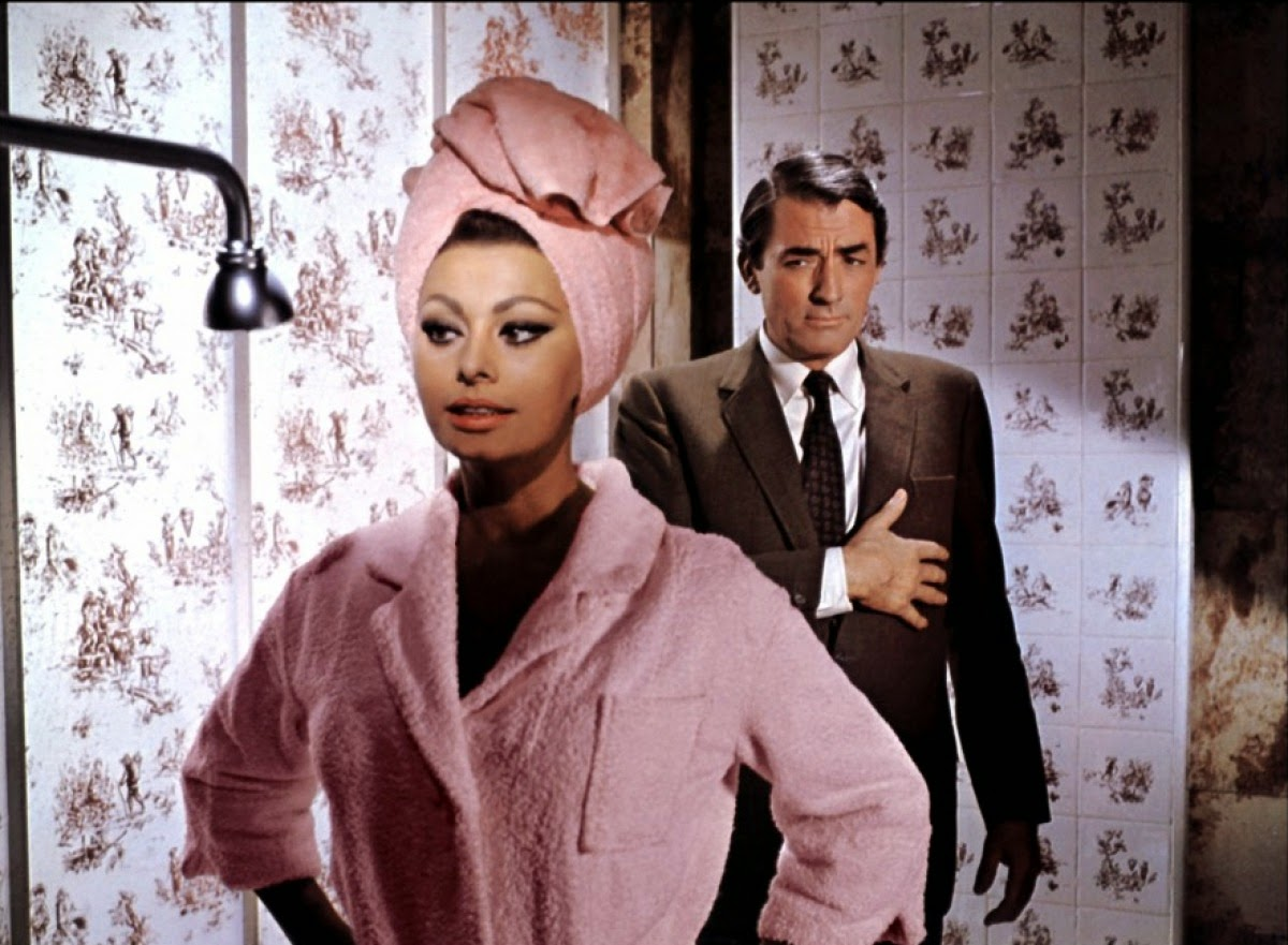 Sophia Loren w filmie „Arabeska” (1966) 