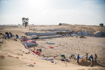 Polskie wykopaliska w Saruq el Hadid 