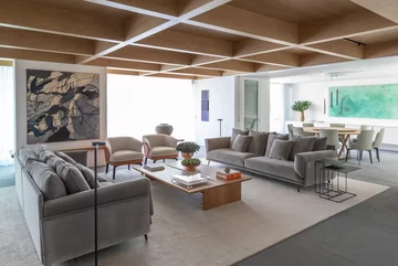 Słoneczny apartament w São Paulo, projekt Coletivo Arquitetos v2com, 3039-02