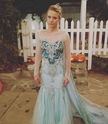 Kristen Bell jako Elsa z hitu Disneya "Frozen" 