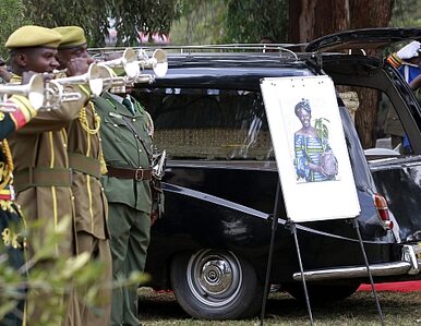 Miniatura: Kenijczycy pożegnali swą noblistkę