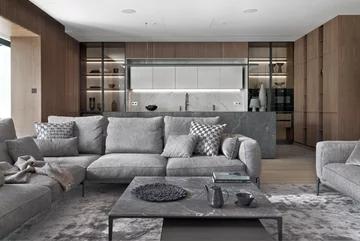 Warszawski apartament, proj. Bajer Sokół team 