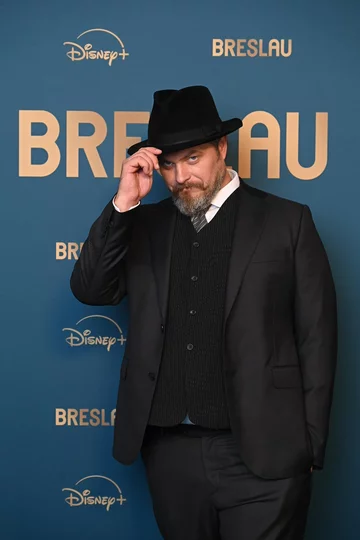 Tomasz Schuchardt na premierze serialu „Breslau” 