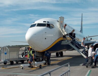 Miniatura: Kolizja dwóch boeingów na pasie startowym