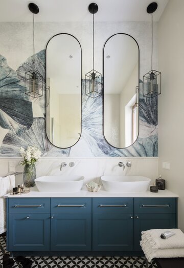 Hamptons w&nbsp;wielkim mieście, proj. MIKOŁAJSKA studio