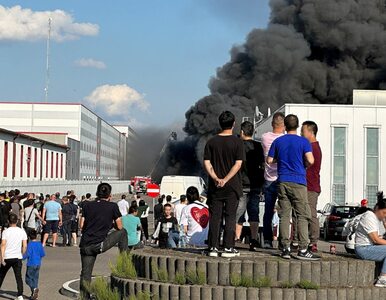Miniatura: Wielki pożar w Wólce Kosowskiej. Strażacy...