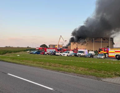 Miniatura: Wielki pożar na Kaszubach. Strażak wpadł...